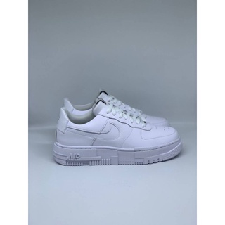 pink and white air force ones men's