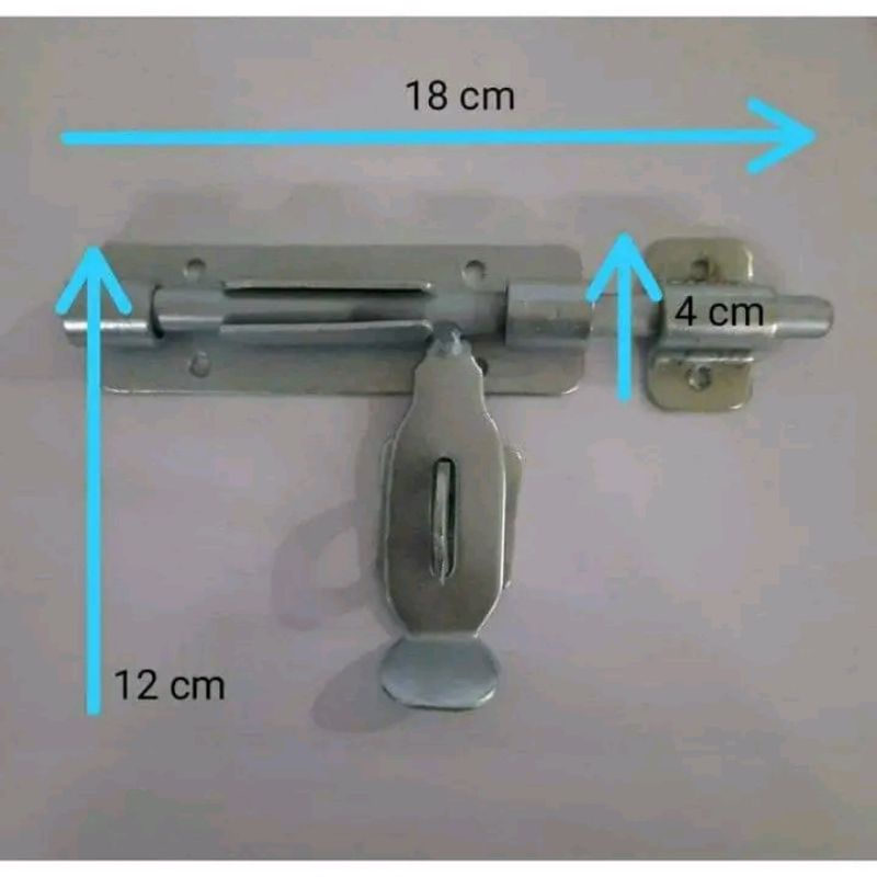 Jual SLOT / GRENDEL PINTU PAGAR BESI / KAYU | Shopee Indonesia