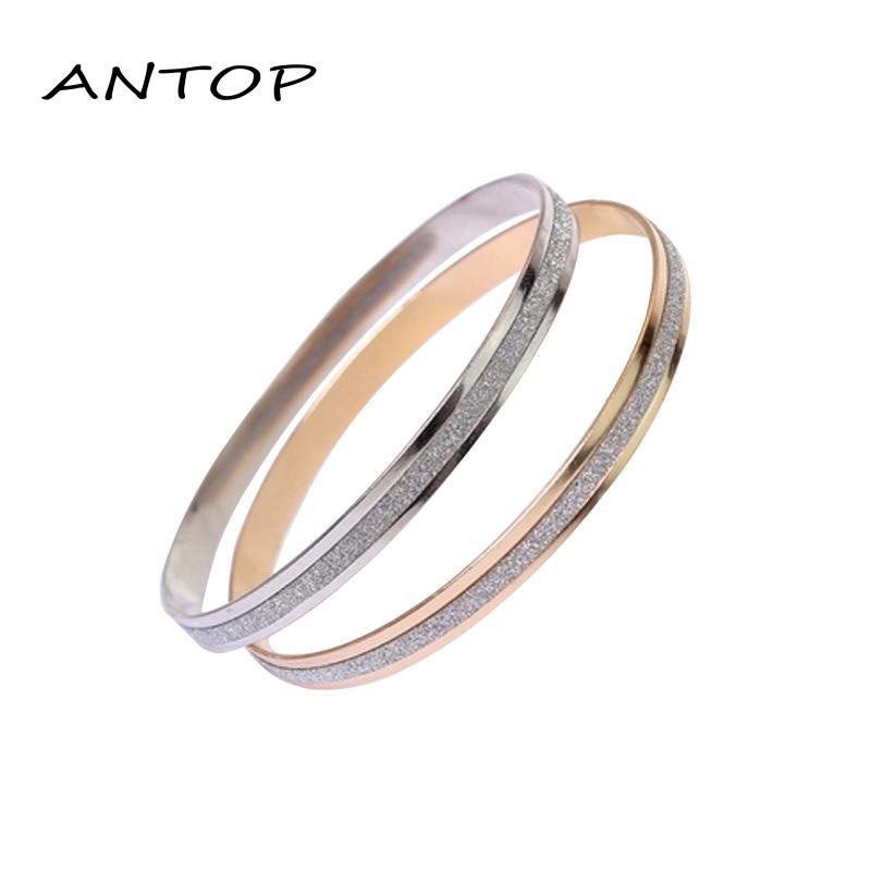 Gelang Tangan Model Bulat Ganda Simple Untuk Wanita