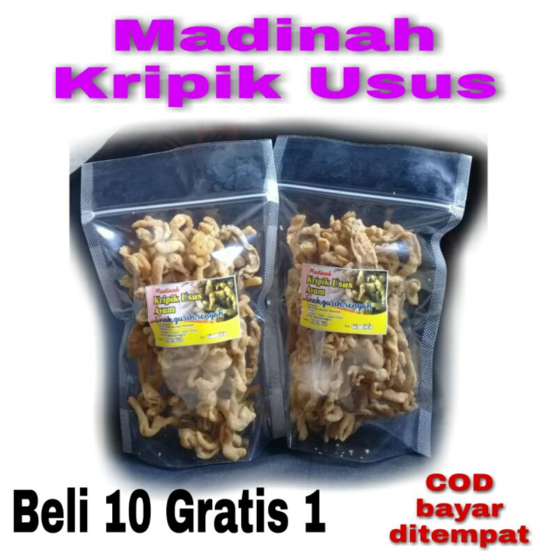 Jual Kripik Keripik Usus Krispi Makanan Ringan Snack Cemilan Jajanan