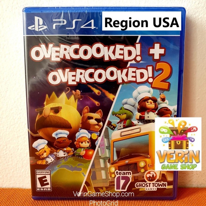 PS4 Overcooked 1 + Overcooked 2