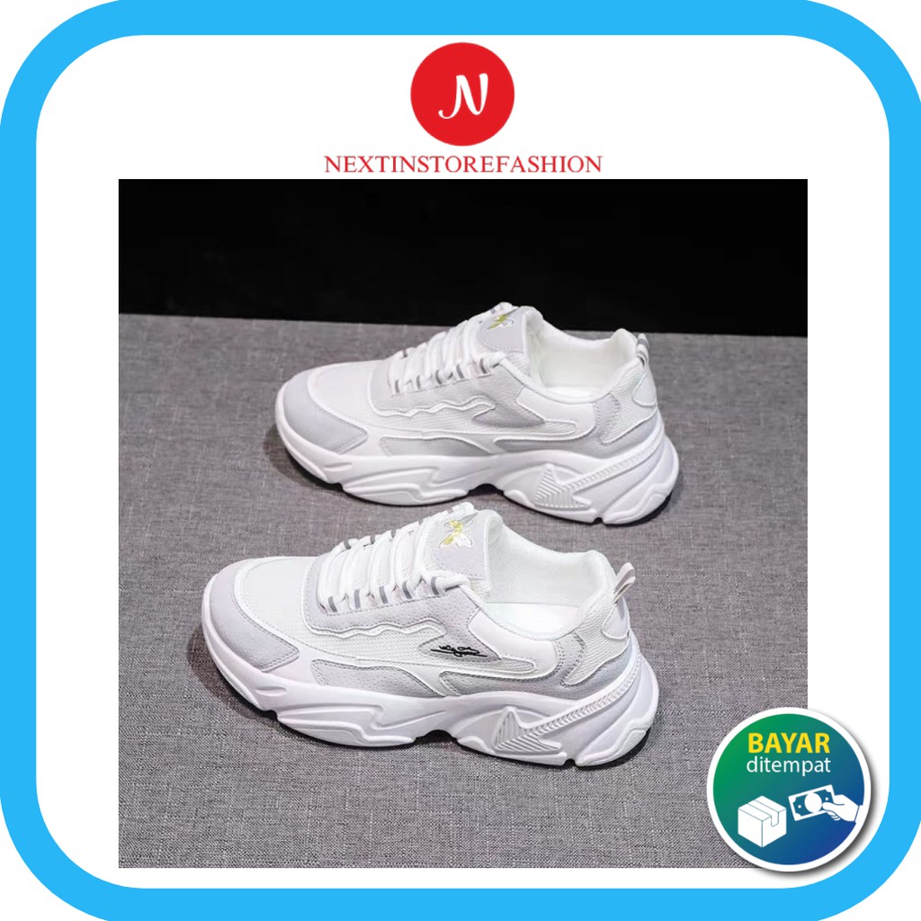 Sepatu Sneakers Wanita Korean Style SP010 Nextinfashion