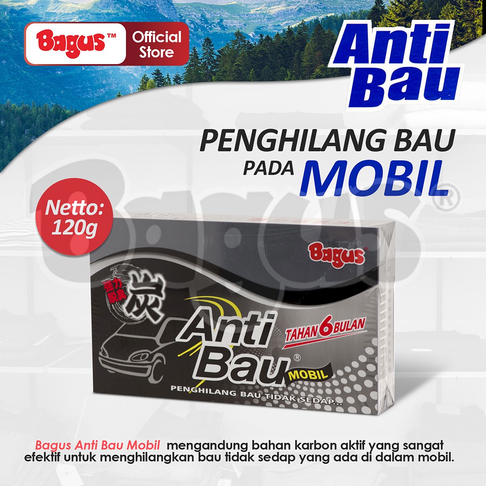 Bagus Anti Bau Mobil Penghilang bau Mobil 120 gr W-20317