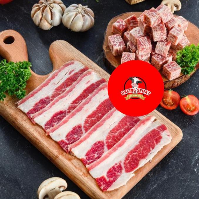 

Bundling Beef Wagyu Saikoro 1 Kg + Us Shortplate Beef Slice 500 Gram O6Mk6747X0