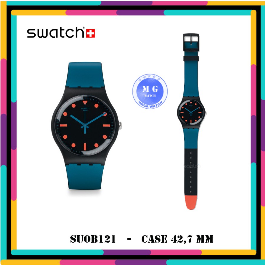 Jam Tangan Pria Wanita SWATCH ORIGINAL SUOB121 Non Slip MURAH