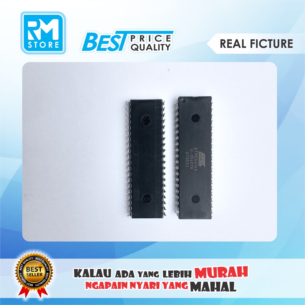 RMSTORE - IC PROGRAM PERTAMINI POM MINI ATMEGA16 ORIGINAL SUDAH TERISI PROGRAM