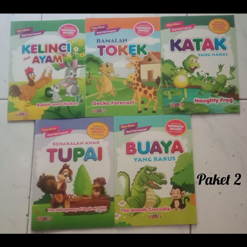 

BUKU DONGENG FABEL CERITA BINATANG