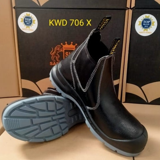 Sepatu Safety King's / Kings / King - KWD 706 X - Hitam - Asli - Ori