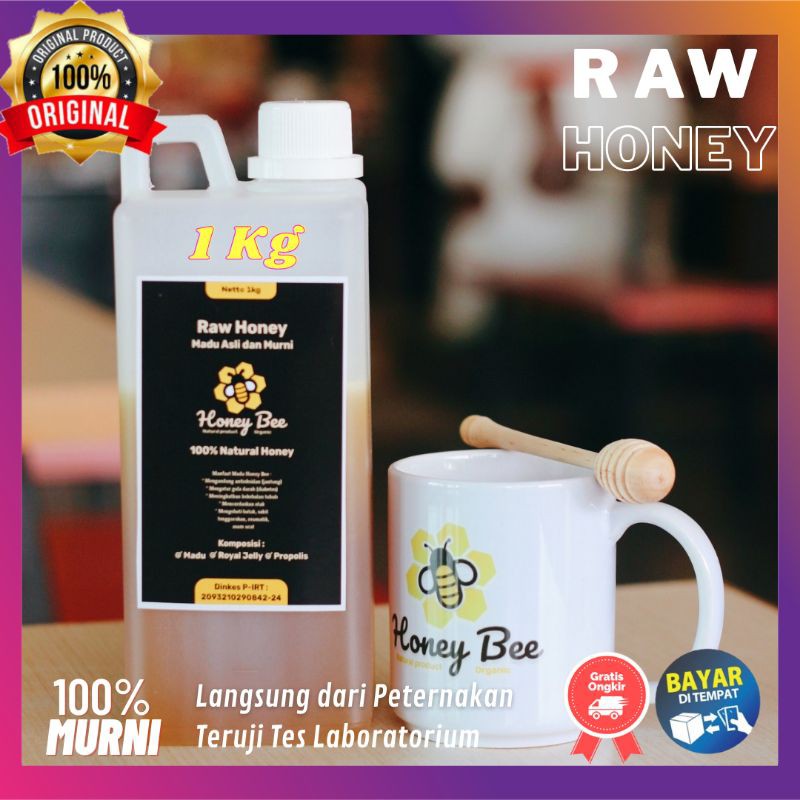 

Promo Madu Murni Asli (Raw Honey) 1Kg