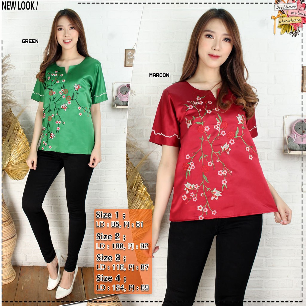 BLOUSE IMPORT BLOUSE JUMBO BLOUSE ATASAN WANITA IMPORT ATASAN WANITA JUMBO ATASAN WANITA BL-03