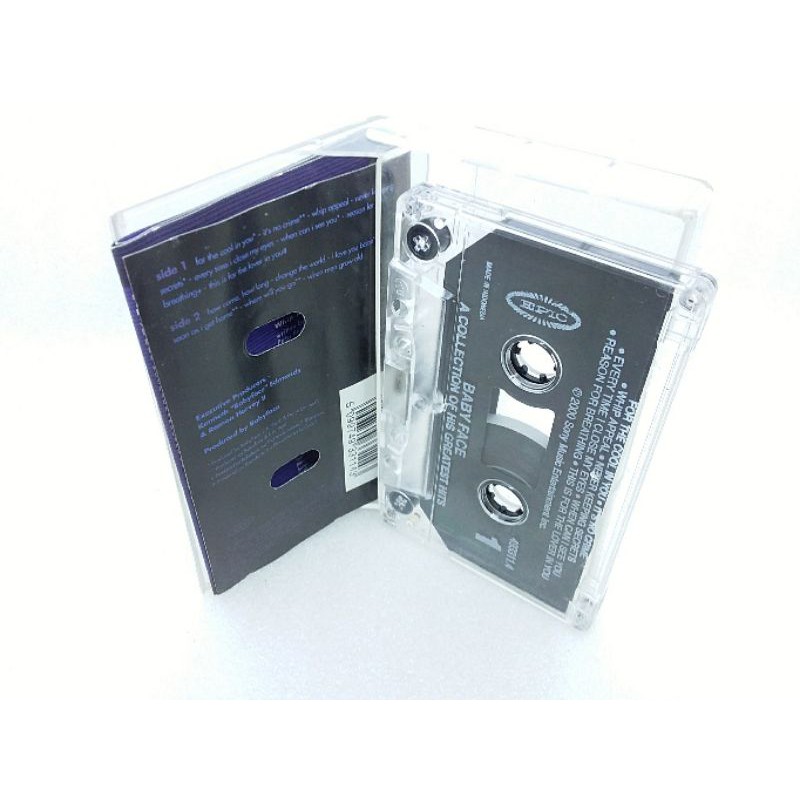 Kaset pita Baby face - a collection of his greatest hits