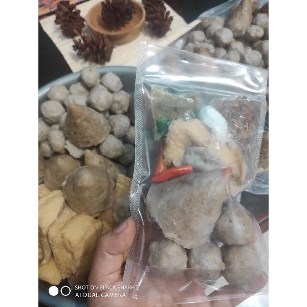 

baksokerucut daging sapi