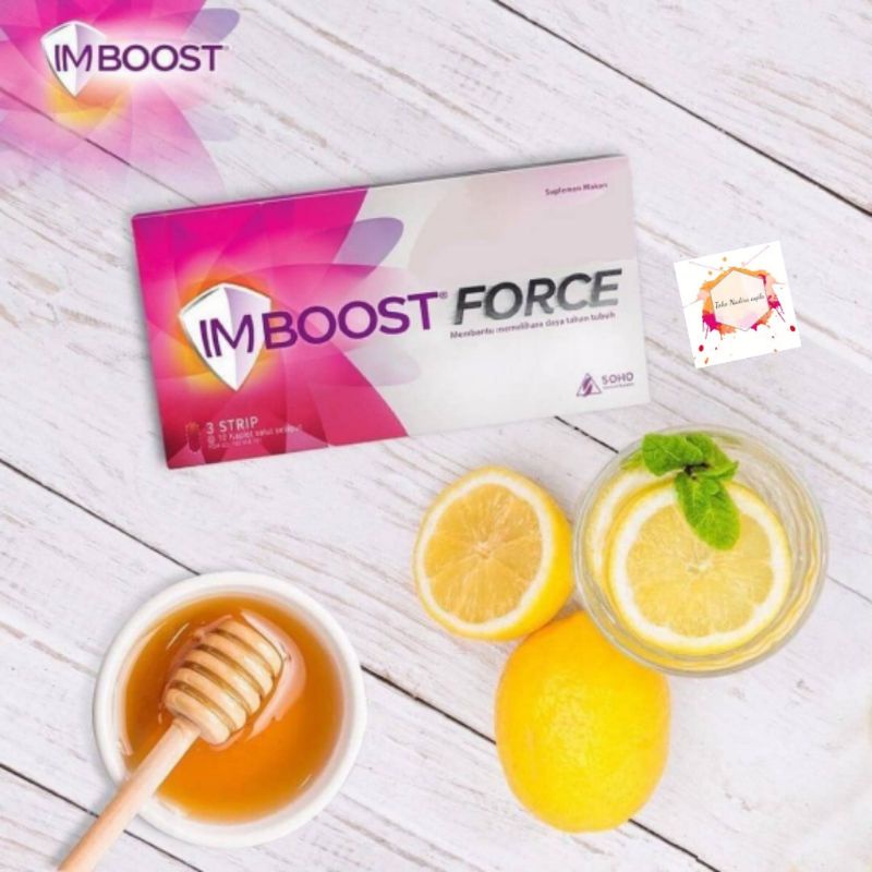 imboost force isi 10 kaplet / Imboost suplemen daya tahan tubuh /imboost force / imboost