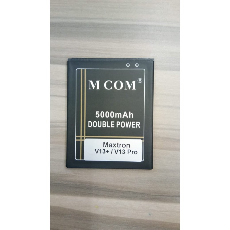 Battery Batre Baterai Double Power Mcom Maxtron V13+ V13 Plus - V13 Pro