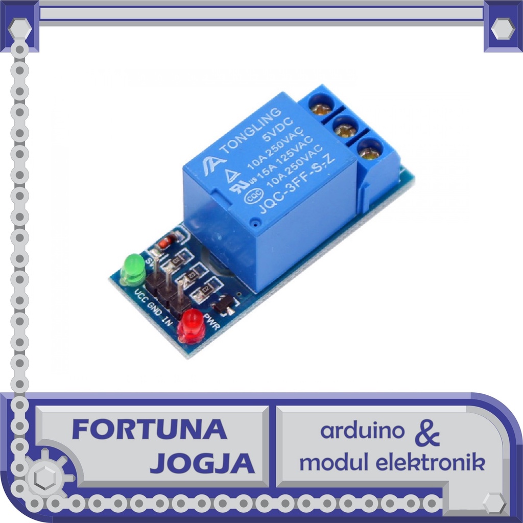 Module Relay 1 Channel Ch 5V 220V AC Module optocoupler