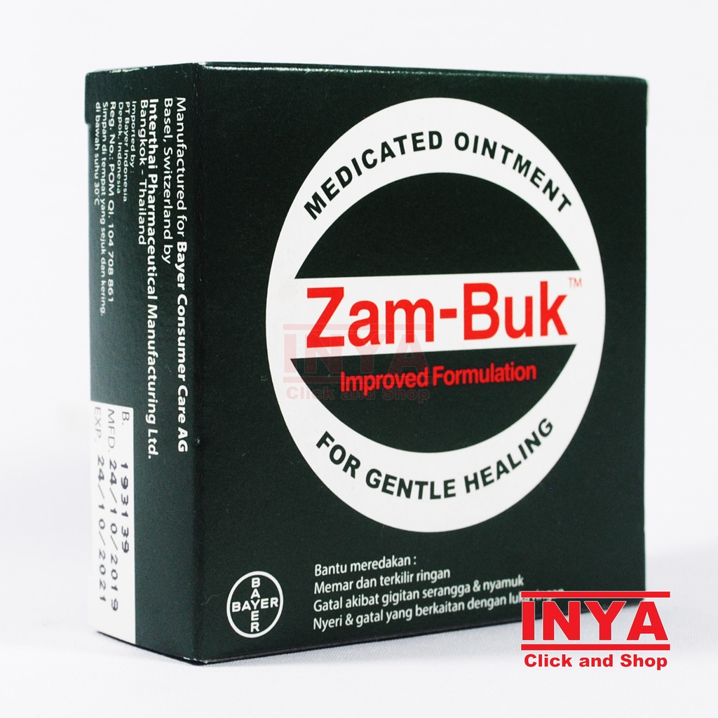 ZAMBUK MEDICATED OINTMENT FOR GENTLE HEALING 25gr - ZAM BUK BAYER