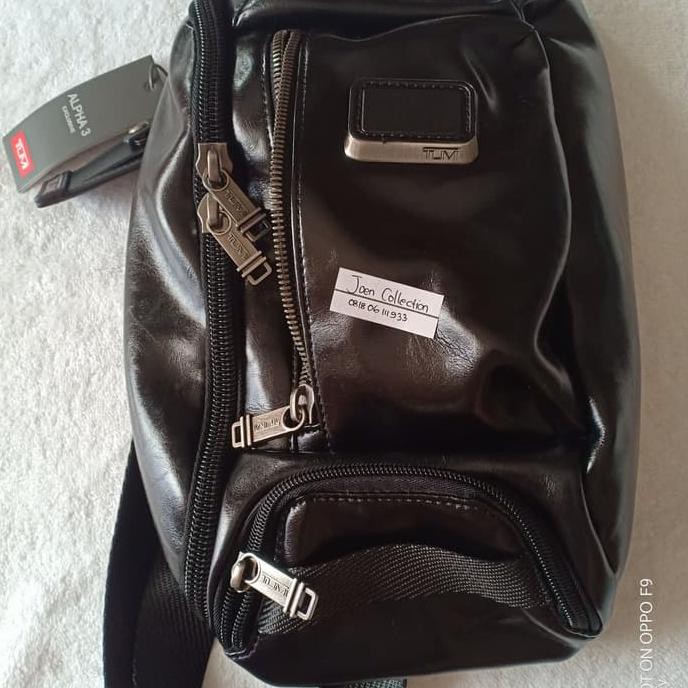 Pengiriman Cepat waistbag pria..> Tumi Kelley full kulit Full Leather ON SALE