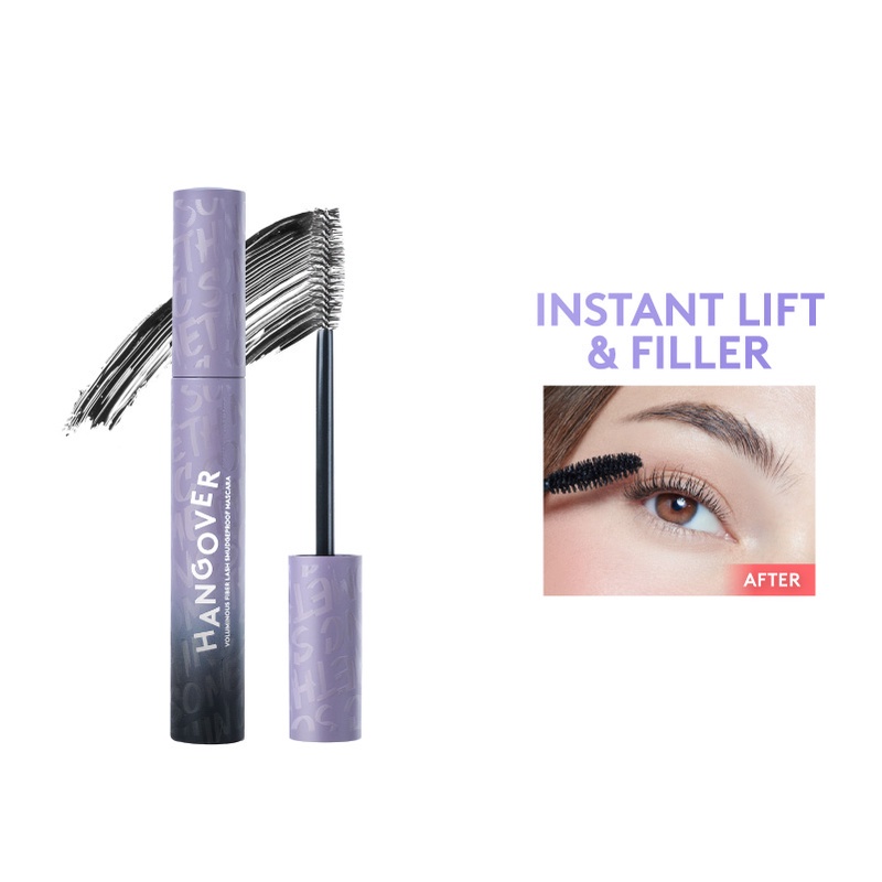 SOMETHINC Hangover Voluminous Fiber Lash Smudgeproof Mascara