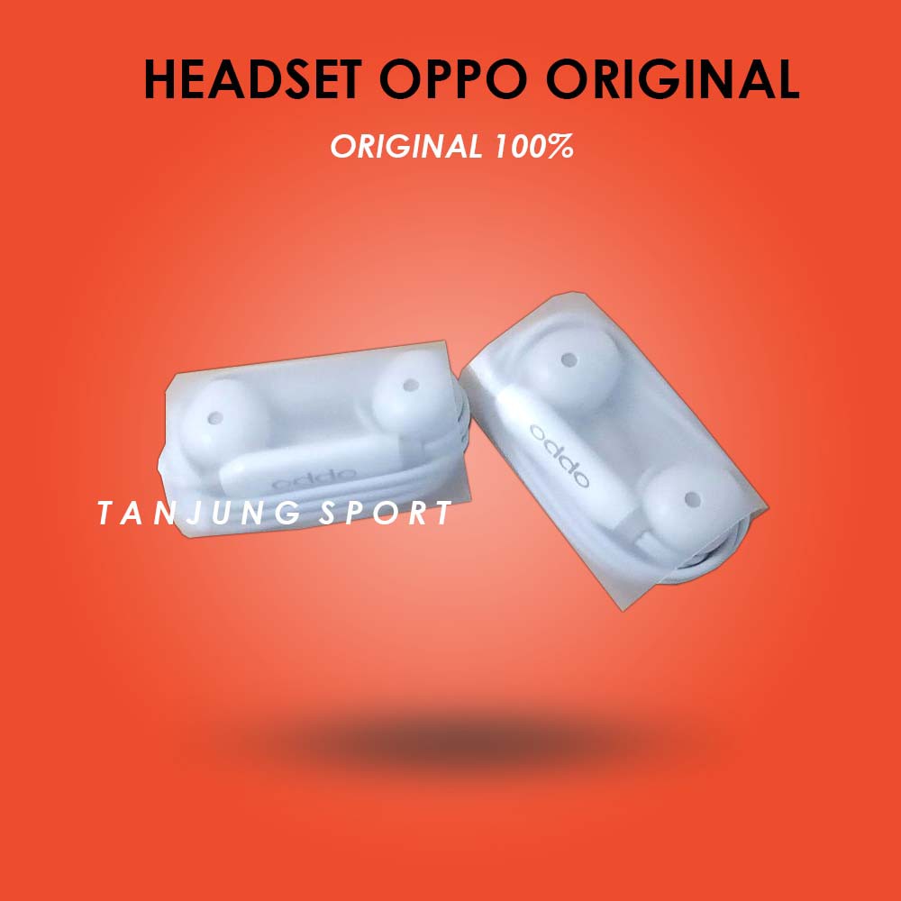 Headset Oppo Original 100% Copotan