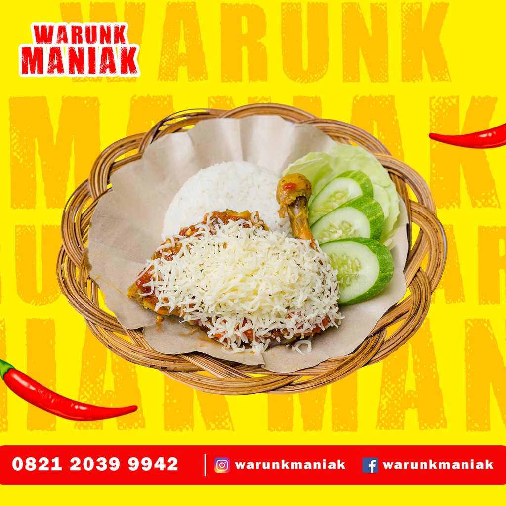 

PAKET AYAM PENYET KEJU | CABANG MARGAHAYU