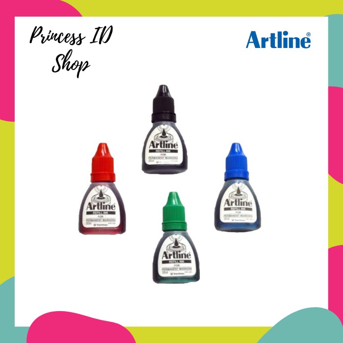 

TINTA ISI ULANG REFILL INK FOR PERMANENT ARTLINE MARKER ESK-20R