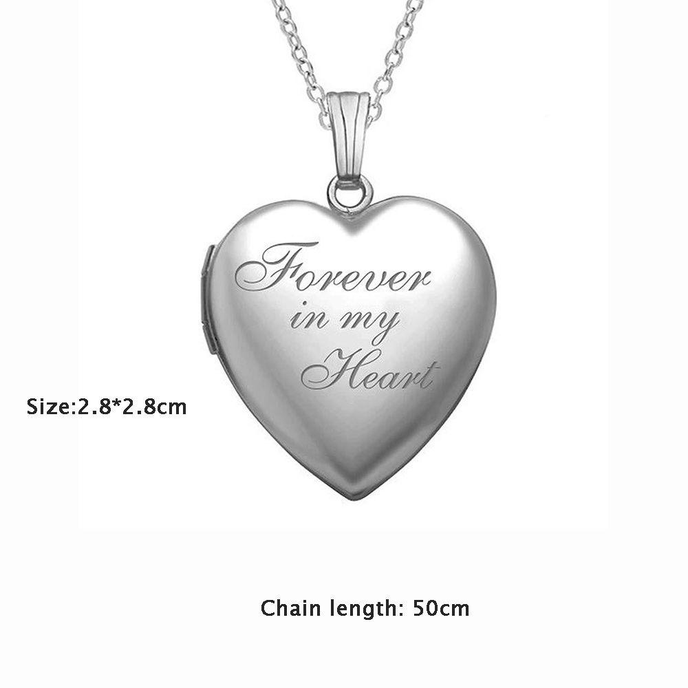 Lily Kalung Lover Fashion Rantai Forever in my Heart Friend Forever and Always Pendant