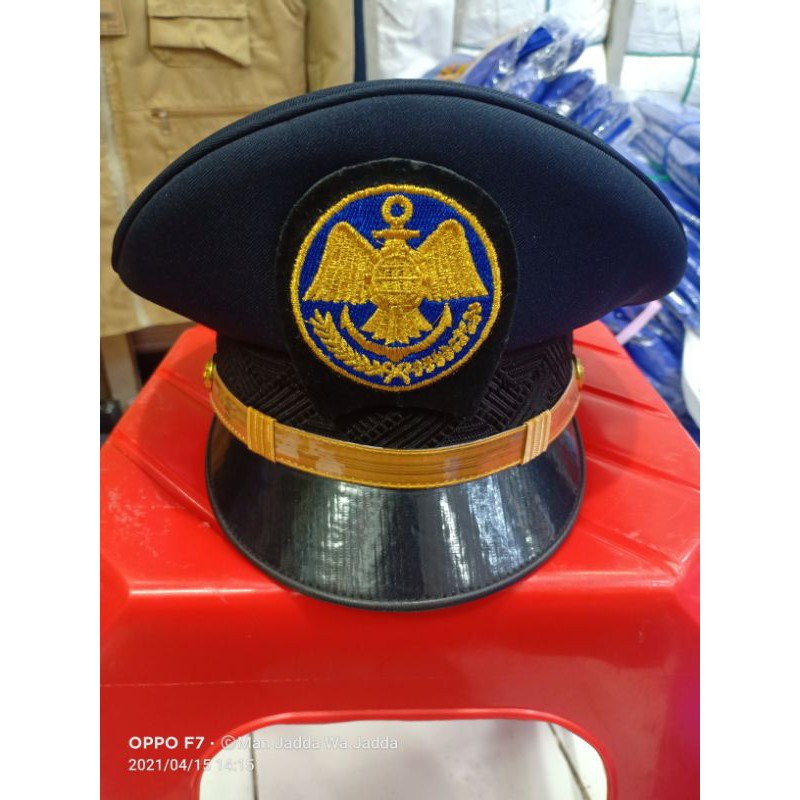 Topi Pet PDU Pria Dishub Topi pet PDU Perhubungan gol 3a - 3d.