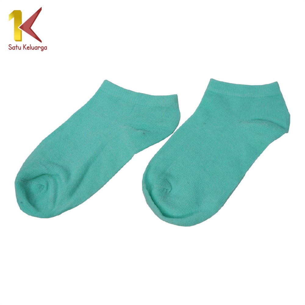 Satu Keluarga Kaos Kaki Semata P59 Kaos Kaki Polos Kaus Kaki Wanita Kaos Kaki Ankle Dewasa-TOSCA