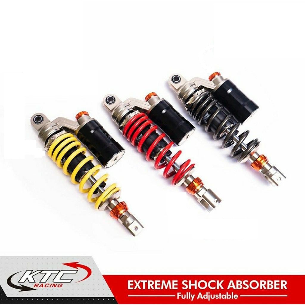 Shockbreaker Model KTC EXTREME Tabung matic Stelan klick rebound 310mm 330mm Shock Tabung Atas mio beat vario scoopy xeon mio m3 vario 125 vario led 150 beat street beat fi spin spacy x-rider soul gt Tabung Bawah