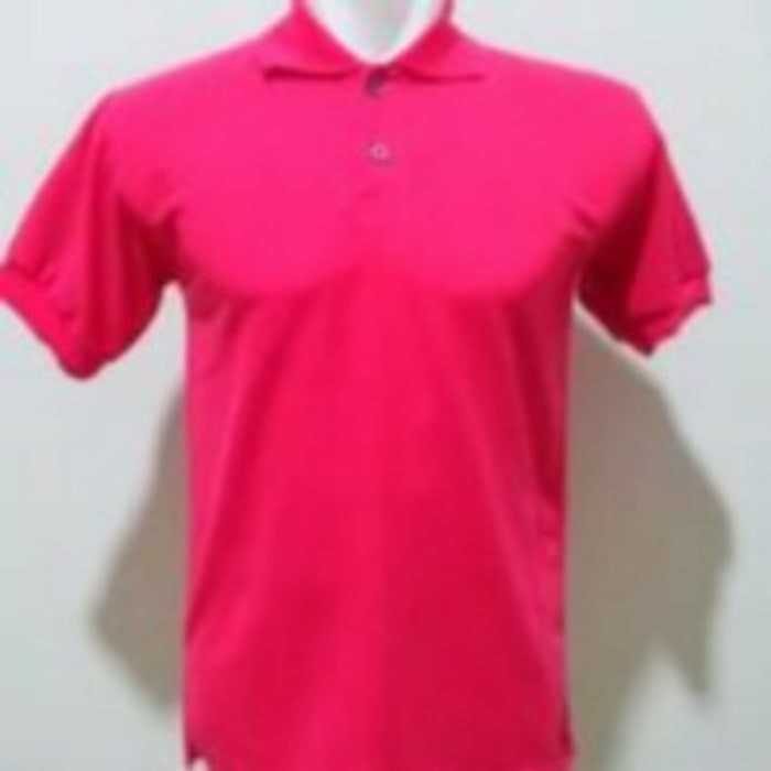 Best Quality  POLO POLOS PINK FANTA / KAOS KERAH POLOS PINK FANTA /
