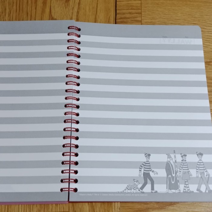 

Lucu Notebook Buku Tulis Wally Ori Korea Murah