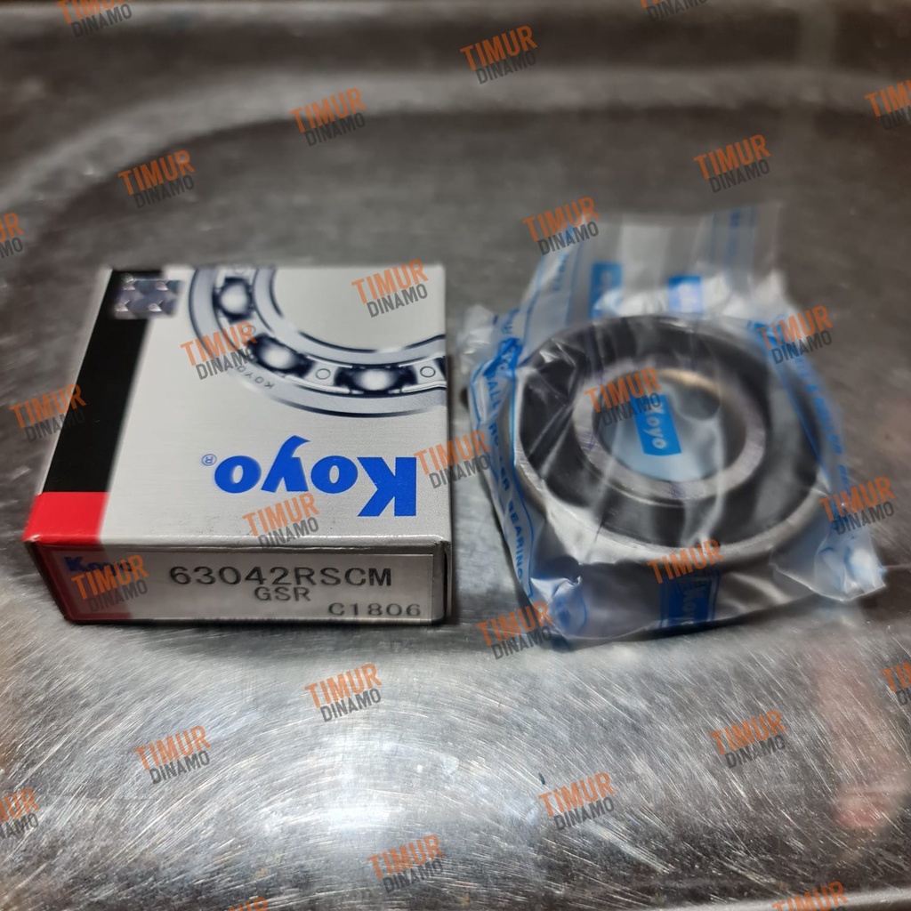 Bearing Bering Lahar KOYO 6304 2RS Tutup Karet JAPAN ASLI