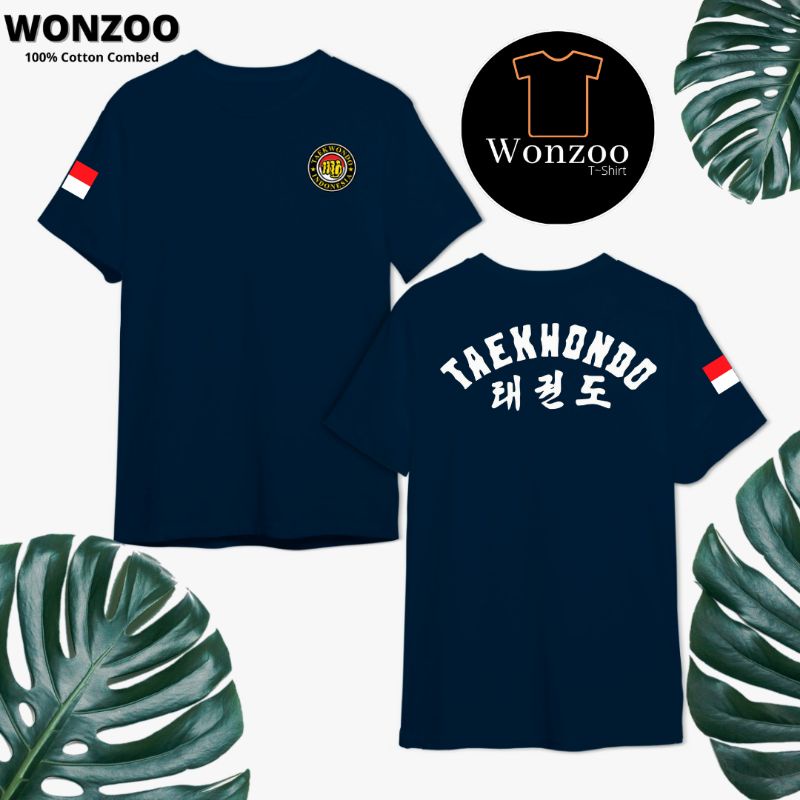 RB KAOS TAEKWONDO-BAJU TSHIRT TAEKWONDO INDONESIA