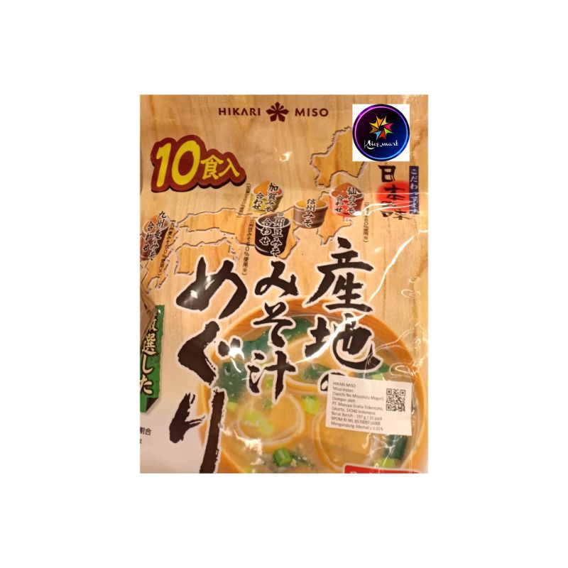 

Hakari Miso Sanchi No Misoshiru Meguri 10pack/Miso Instant/Import