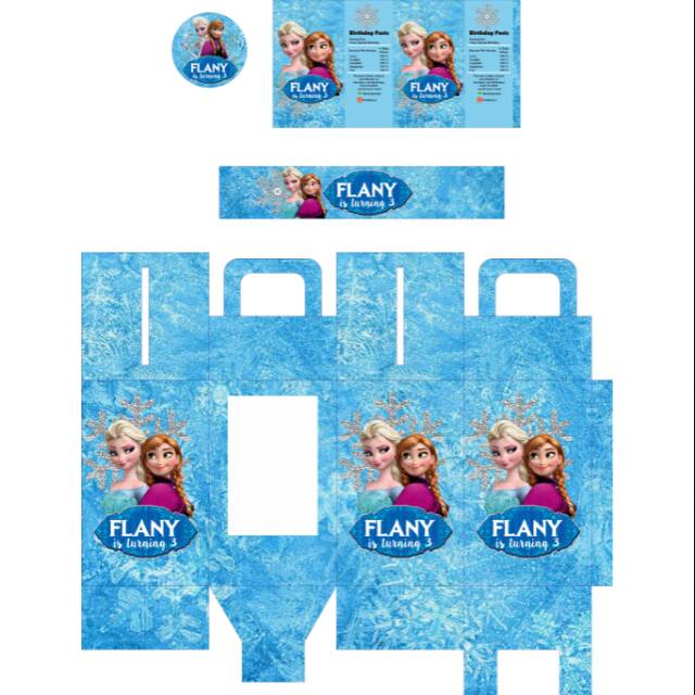 

Paket ulang tahun flany frozen