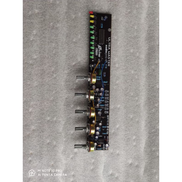 ULTRA MASTER MIXER AUDIO ELITE PLUS VU LED DISPLAY