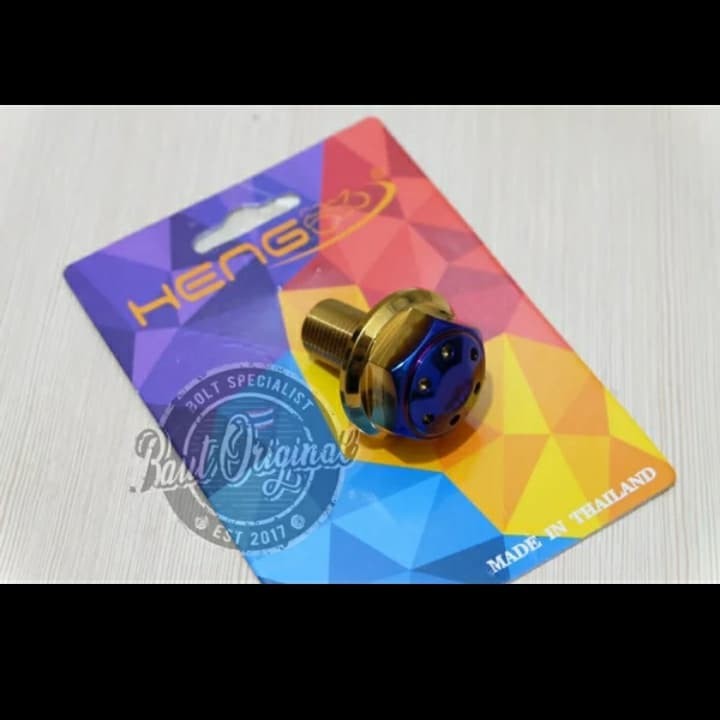 Baut probolt segitiga comstir ninja r two tone original heng thailand