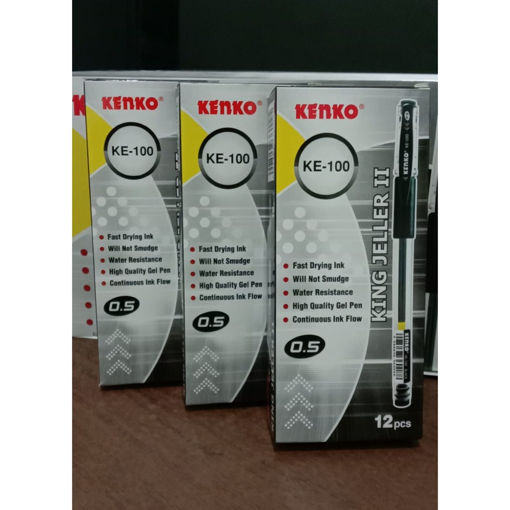 

Pulpen KING JELLER KE-100 Kenko Hitam