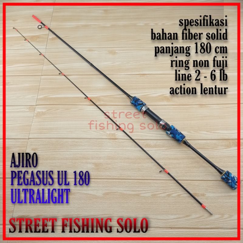 joran ajiro Pegasus UL 180 cm cod