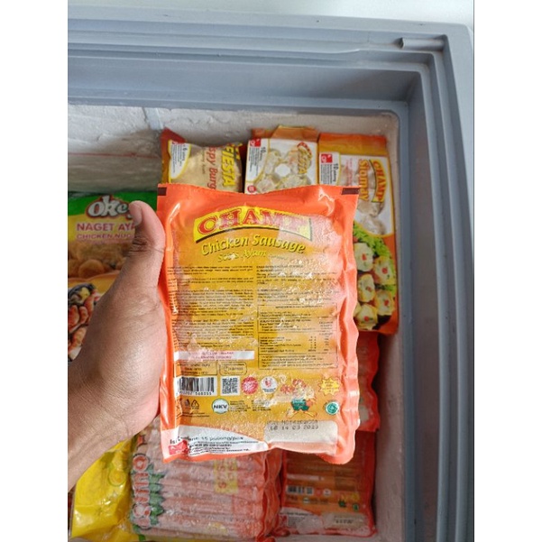 

CHAMP Chicken sausages 375gr