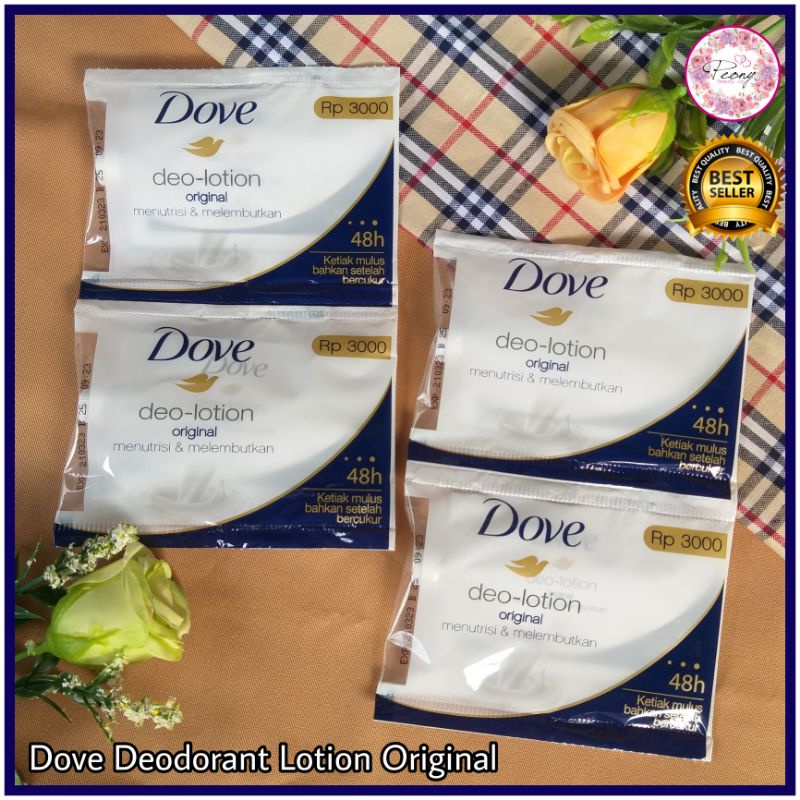 [ COD ✓ PROMO MURAH ] DOVE Deodorant Lotion Sachet 9gr Original / Dove Deo Lotion 9gr Original