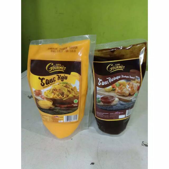 

gourmet saus keju dan bbq berat 500 gram