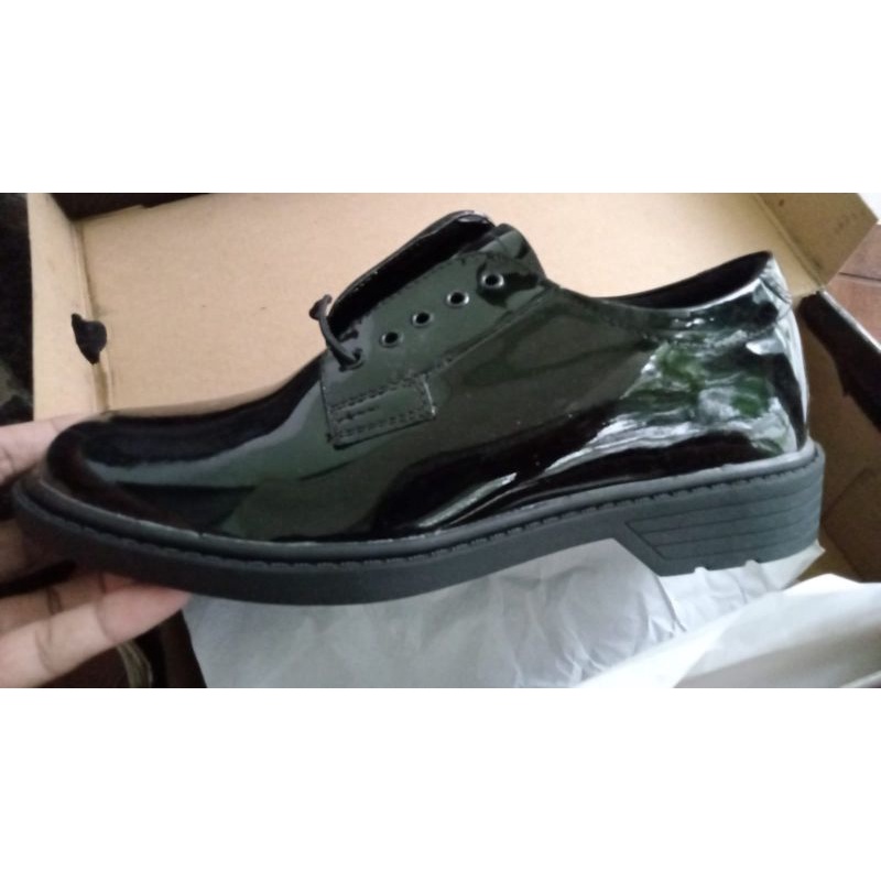 ORI 100%. sepatu PDH jatah TNI AL