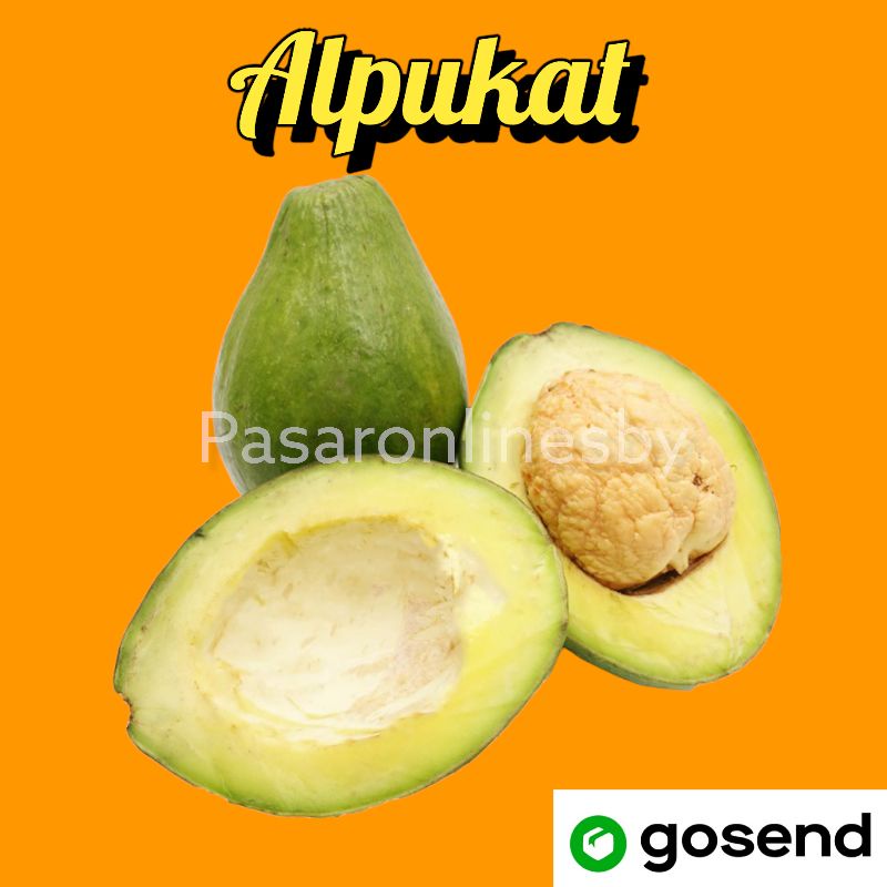 

PASAR GUBENG - Buah Alpukat isi 3-5 Per Kg