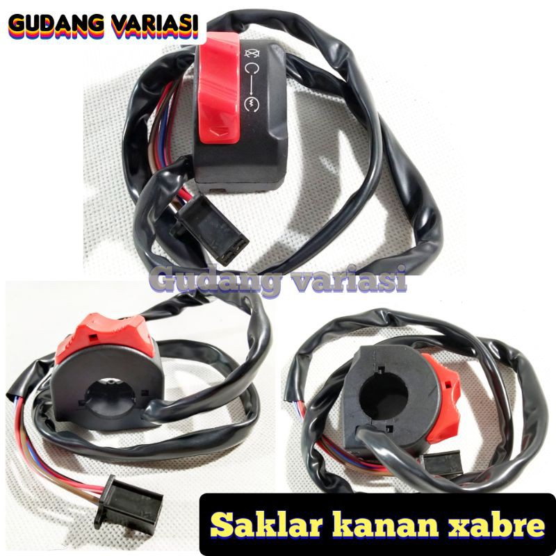 SAKLAR KANAN STARTER MODEL YAMAHA XABRE R15 R25 CBR KLX CRF