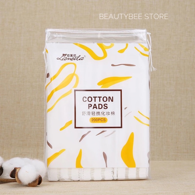 SOFT MAKEUP COTTON / KAPAS MAKEUP / KAPAS SKINCARE LEMBUT PREMIUM ISI 200 (B201)