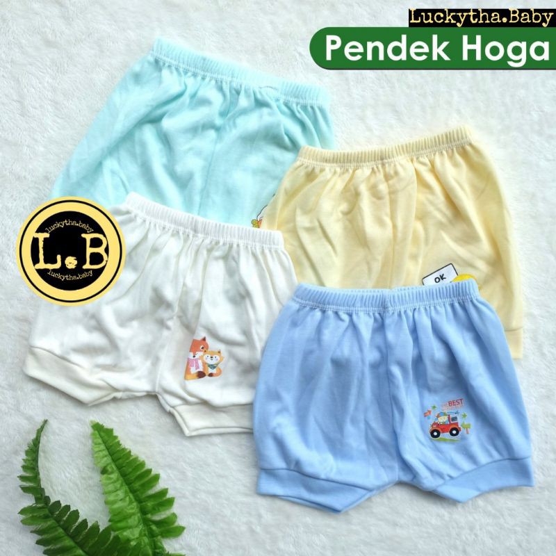 celana pendek bayi HOGA 0-12 bulan / celana bayi berkualitas / celana pendek bayi murah/ celana hoga