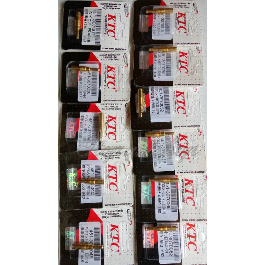 Pilot jet tiger/mio/ninja r/pe