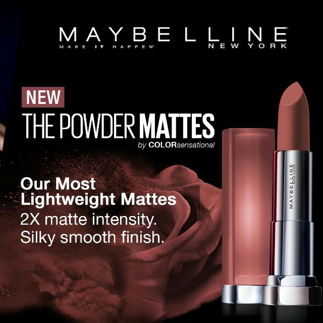 MAYBELLINE - THE POWDER MATTES LIPSTICK