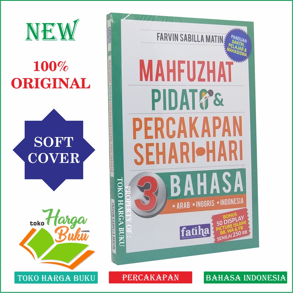 Mahfuzhat Pidato dan Percakapan Sehari-Hari Bahasa Arab Inggris Indonesia PQS